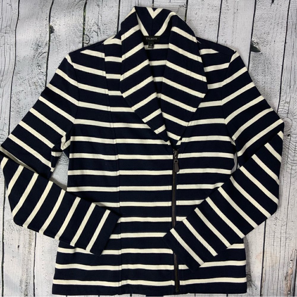 TALBOTS Moto jacket 